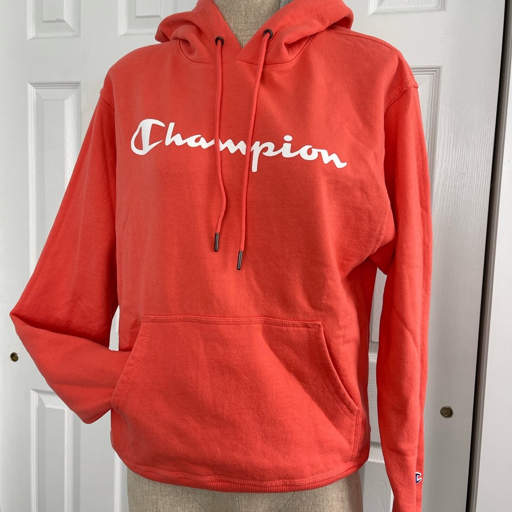 Champion orange hoodie - adult S